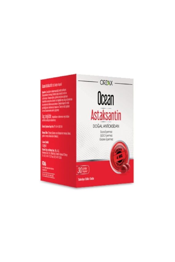 Ocean Astaksantin 30 Soft Kapsül - 1