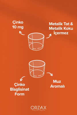 Ocean Çinko Bisglisinat 150 ml Muz Aromalı - 3