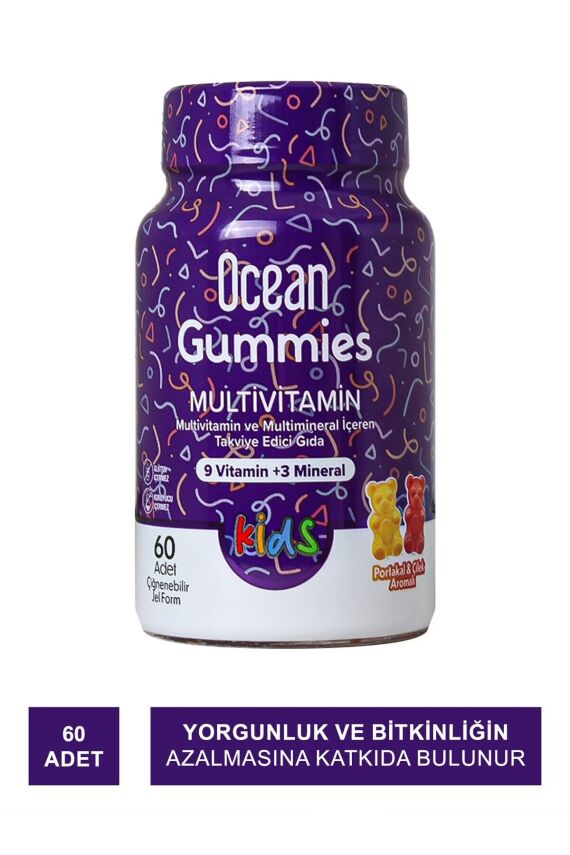 Ocean Gummies Multivitamin 60 Yumuşak Tablet - 1