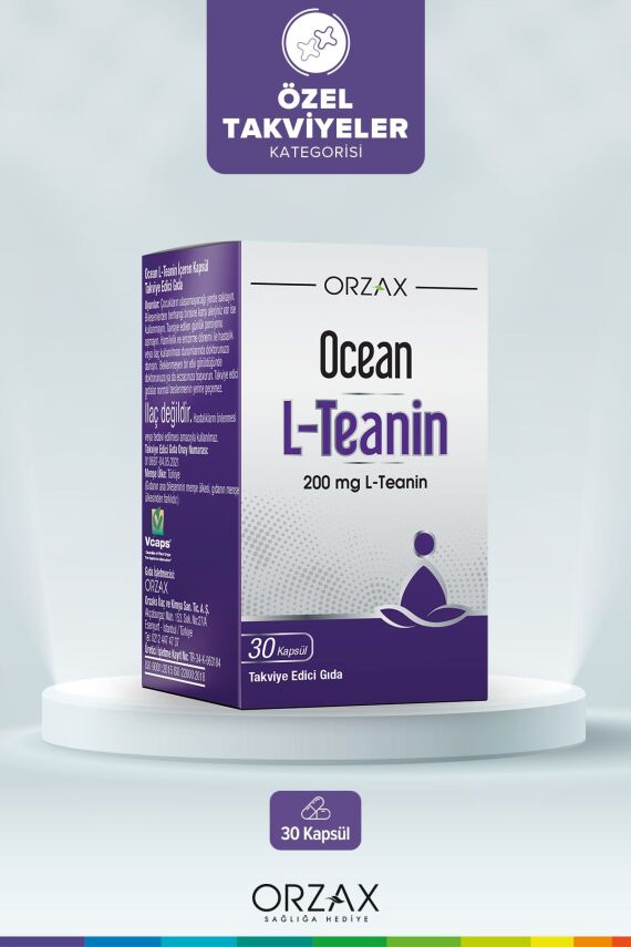 Ocean L-teanin 30 Kapsül - 1
