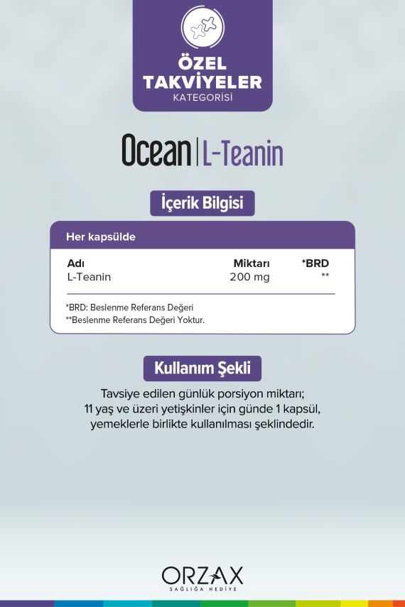 Ocean L-teanin 30 Kapsül - 2