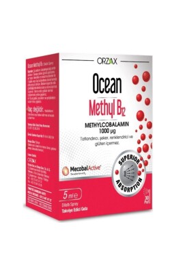 Ocean Methyl B12 1000 Mcg Methylcobalamin 5 ml - Ocean
