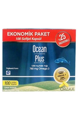 Ocean Plus 1200 Mg 100 Softjel - %25 Indirimli - Ocean