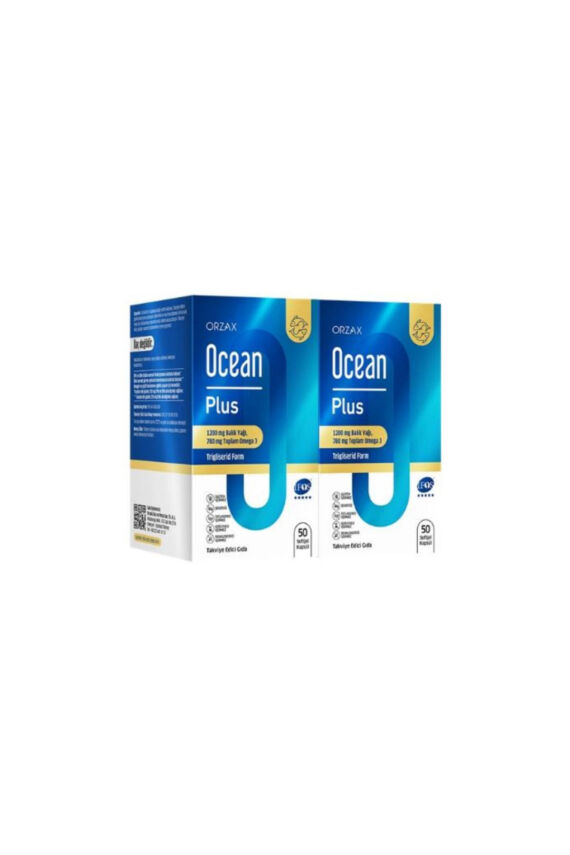 Ocean Plus 1200 mg 50+50 Softjel Kapsül - 1 Alana 1 Hediye - 1