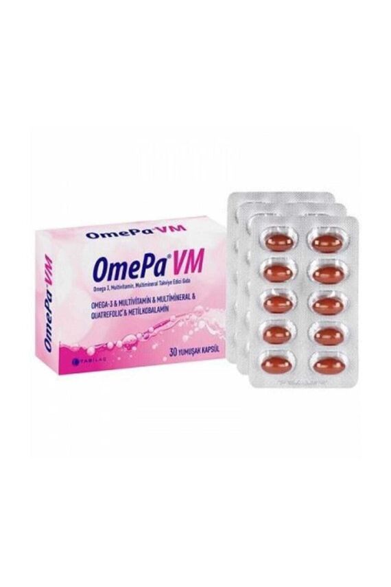 Omepa Vm Takviye Edici Gıda 30 Yumuşak Kapsül - 1