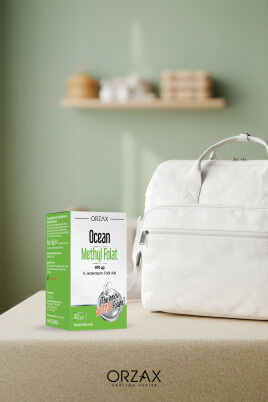 Orzax Methyl Folat Folik Asit 30 Tablet - 5