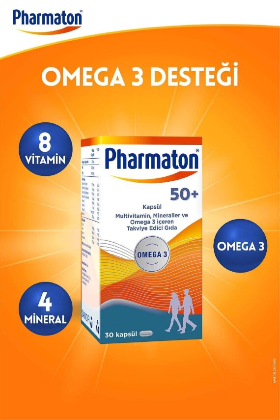 Pharmaton 50+ Plus 30 Kapsül - 2