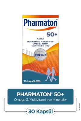 Pharmaton 50 Plus 30 Kapsül - Pharmaton