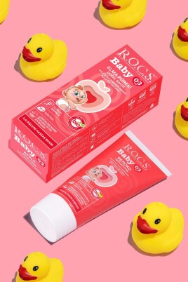 Rocs Baby 0-3 Yaş Arası Elma Püresi Tadında Diş Macunu 35 ml - 5