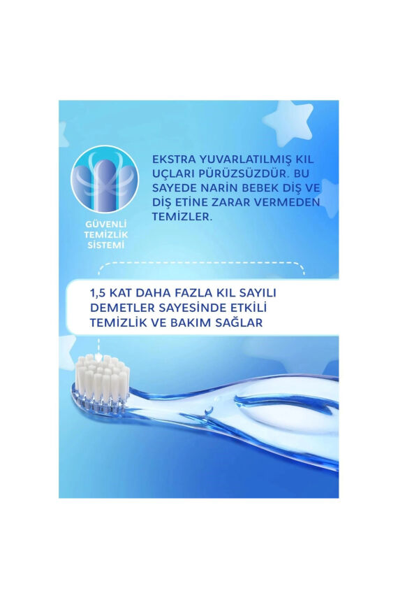 R.o.c.s Baby 0-3 Yaş Bebek Diş Fırçası Pembe - 5