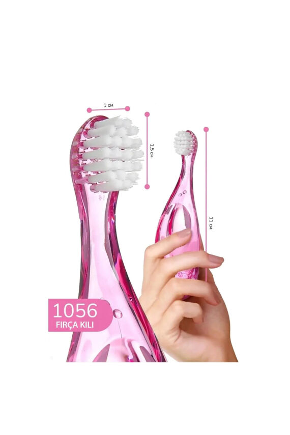R.o.c.s Baby 0-3 Yaş Bebek Diş Fırçası Pembe - 8