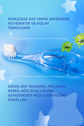 R.O.C.S Baby Diş Fırçası Kırmızı 0-3 Yaş Baby Soft 4607152730333k - 4