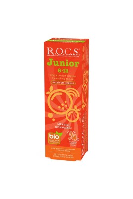 Rocs Junior 6-12 Yaş Meyveli Gökkuşağı Diş Macunu 60 ml - 6