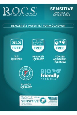Rocs Sensitive Diş Macunu Onarım Ve Beyazlatma 94g - 4