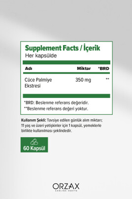 Saw Palmetto 60 Kapsül - 2