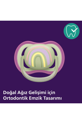 Ultra Air Emzik 0-6 Ay, 2'li Paket, Kız, SCF085/59 - 4