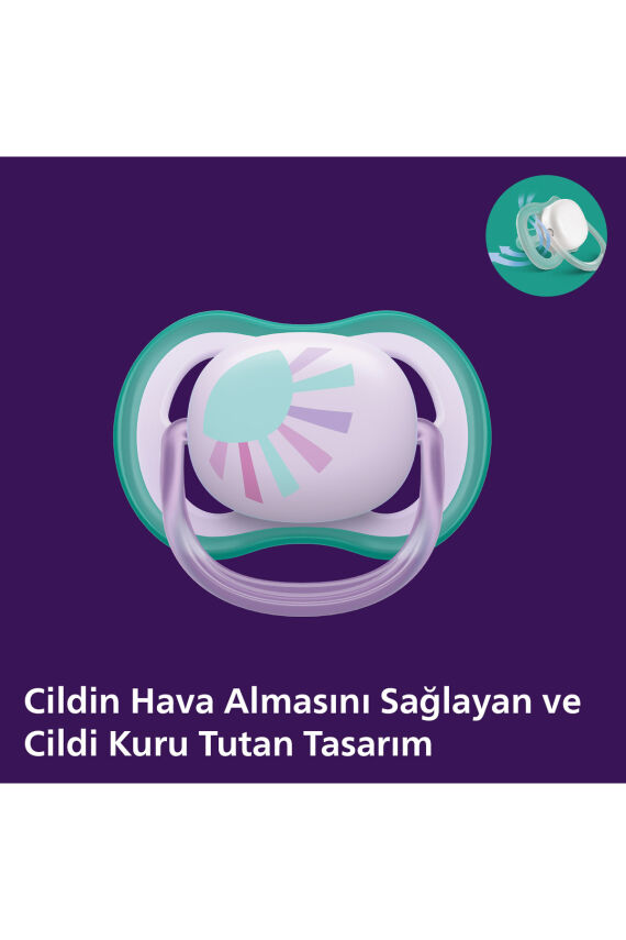 Ultra Air Emzik 0-6 Ay, 2'li Paket, Kız, SCF085/59 - 3