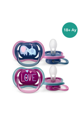 Ultra Air Emzik 18+ Ay, 2'li Paket, Kız, SCF349/22 - Philips Avent