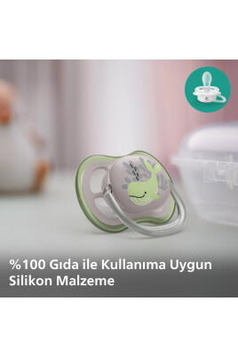 Ultra Air Emzik 6-18 Ay, 2'li Paket, Erkek, SCF085/60 - 5