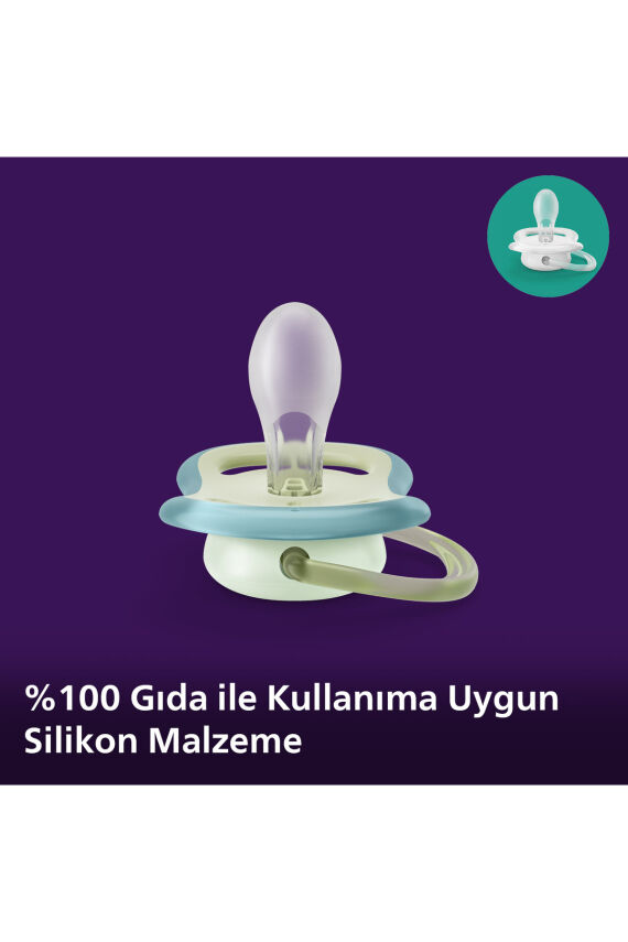 Ultra Air Gece Emziği 0-6 Ay, 2'li Erkek, SCF376/18 - 5