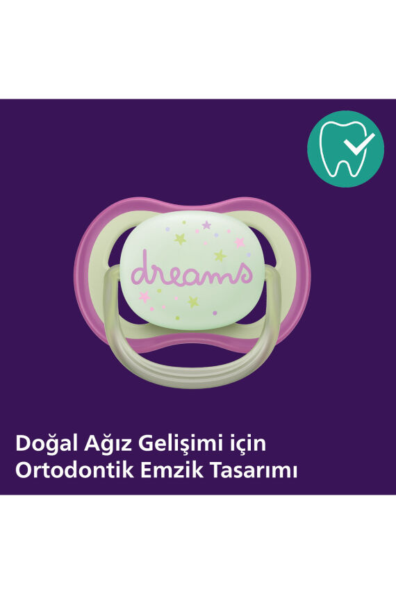 Ultra Air Gece Emziği 0-6 Ay, 2'li Kız, SCF376/19 - 4