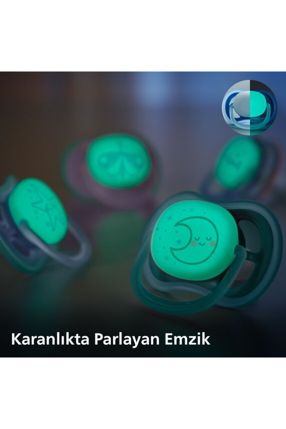 Ultra Air Gece Emziği 6-18 Ay, 2'li Erkek, SCF376/13 - 2