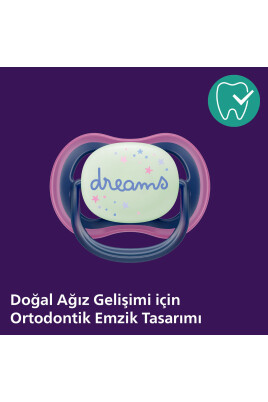 Ultra Air Gece Emziği 6-18 Ay, 2'li Kız, SCF376/14 - 5