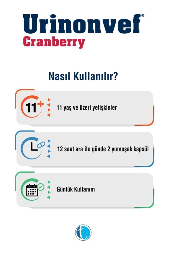 Urinonvef Cranberry 30 Yumuşak Kapsül - 4