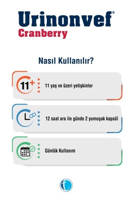 Urinonvef Cranberry 30 Yumuşak Kapsül - 4