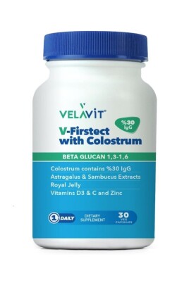 Velavit V-firstect With Colostrum Takviye Edici Gıda 30 Tablet - Velavit