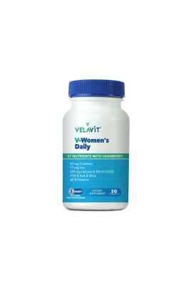 Velavit V-womens Daily Takviye Edici Gıda 30 Tablet - Velavit